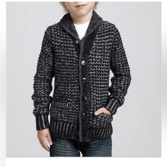 Rag & Bone Neiman Marcus Target Sweater Mens Large Cardigan Wool Blend Gray L - Picture 1 of 6